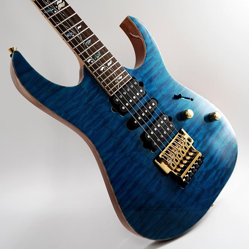 Ibanez Ikebe 50th Anniversary j.custom IKRG85701 (Quilted Maple Top / See Through Blue) SN.F2504570 画像10