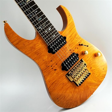 Ibanez Ikebe 50th Anniversary j.custom IKRG85271 (Burl Maple Top) SN.F2506459 画像10