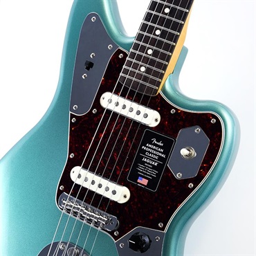 Fender USA American Professional Classic Jaguar (Faded Sherwood Green Metallic/Rosewood) 画像3