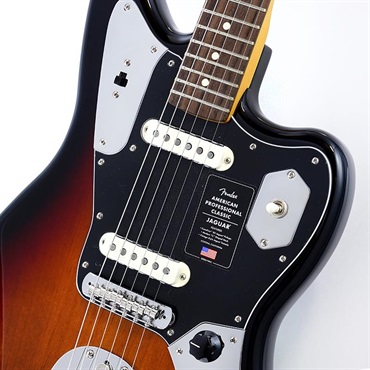 Fender USA American Professional Classic Jaguar (3-Color Sunburst/Rosewood) 画像3