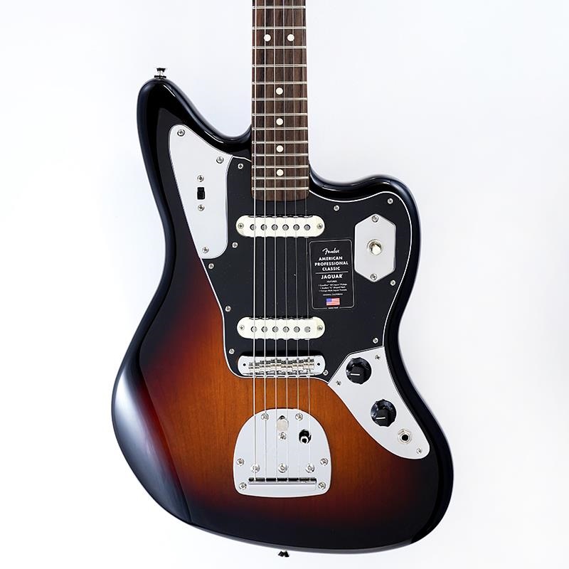 Fender USA American Professional Classic Jaguar (3-Color Sunburst/Rosewood) 画像9