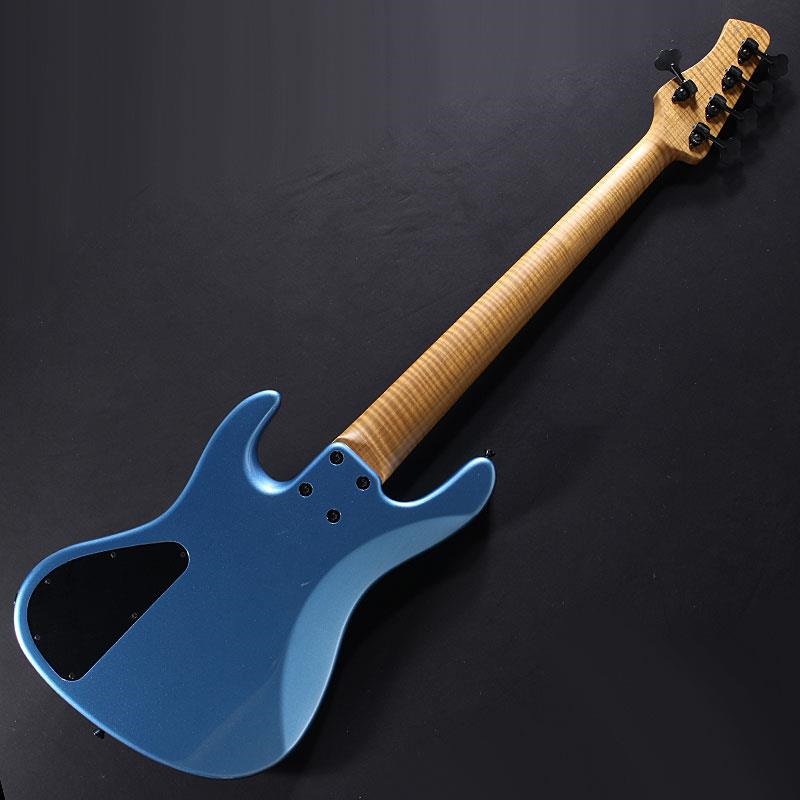 Kikuchi Guitars Custom 5st J Bass African Mahogany Body / Cocobolo Fingerboard (Pelham Blue) 画像1