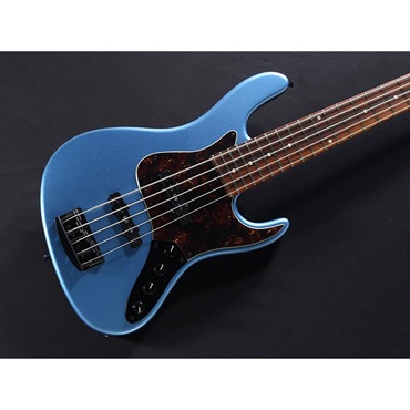 Kikuchi Guitars Custom 5st J Bass African Mahogany Body / Cocobolo Fingerboard (Pelham Blue) 画像2
