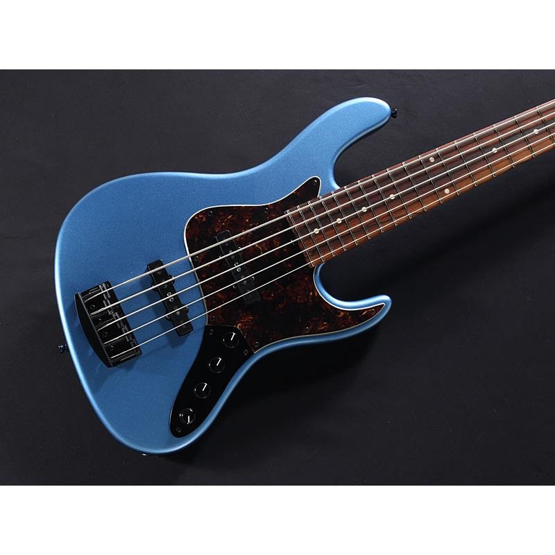Kikuchi Guitars Custom 5st J Bass African Mahogany Body / Cocobolo Fingerboard (Pelham Blue) 画像2