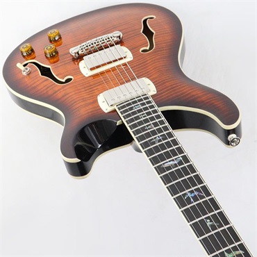 P.R.S. SE Hollowbody II Piezo (Orange Tiger Smokeburst) 画像4