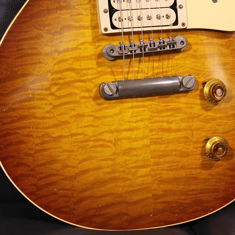 Gibson Murphy Lab 1959 Les Paul Standard Reissue R-Top Light Aged Dark Iced Tea Burst SN. 952090 画像5