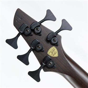 DINGWALL Z3 5strings Maple Burl Top/Alder Back/Wenge Neck (Transparent Charcoal and Ducati White) 画像7