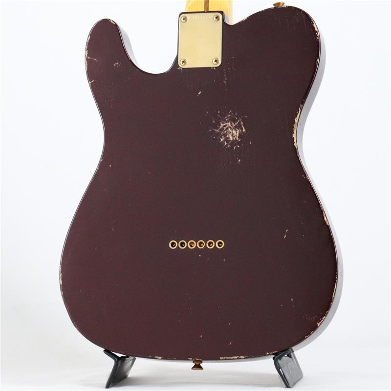 Fender Custom Shop MBS 1950s Esquire Journeyman Relic Master Built by Jason Smith (Oxblood Metallic) [SN.R145279] 画像3