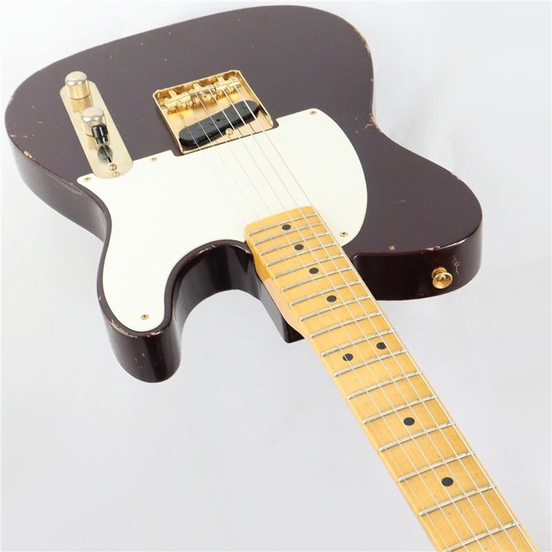 Fender Custom Shop MBS 1950s Esquire Journeyman Relic Master Built by Jason Smith (Oxblood Metallic) [SN.R145279] 画像4