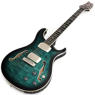 P.R.S. SE Hollowbody II Piezo (Peacock Blue Burst) 画像1
