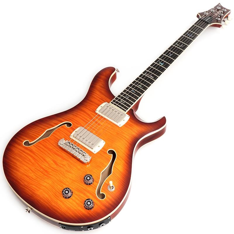 P.R.S. SE Hollowbody II Piezo (Vintage Sunburst) 画像1