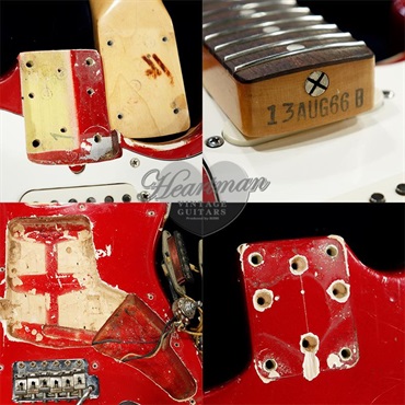 Fender USA VINTAGE Stratocaster '66 CandyAppleRed/R 画像6