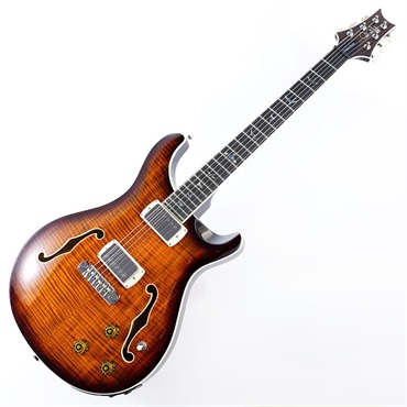 P.R.S. SE Hollowbody II Piezo (Orange Tiger Smokeburst) SN.CTCI04226 画像1