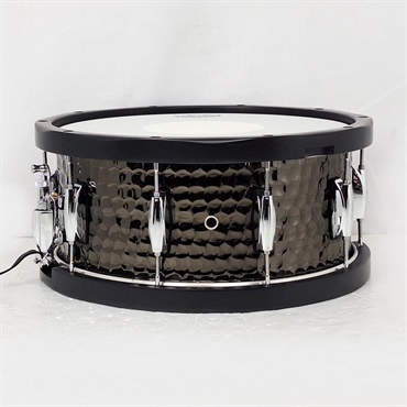 GRETSCH S1-6514WH-BSH [Full Range Snare Drum / Hammerd Black Steel w/ Black Wood Hoop 14×6.5]【店頭展示特価品】 画像1