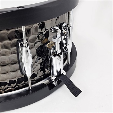 GRETSCH S1-6514WH-BSH [Full Range Snare Drum / Hammerd Black Steel w/ Black Wood Hoop 14×6.5]【店頭展示特価品】 画像5