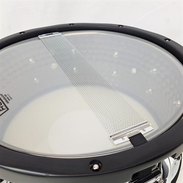 GRETSCH S1-6514WH-BSH [Full Range Snare Drum / Hammerd Black Steel w/ Black Wood Hoop 14×6.5]【店頭展示特価品】 画像7