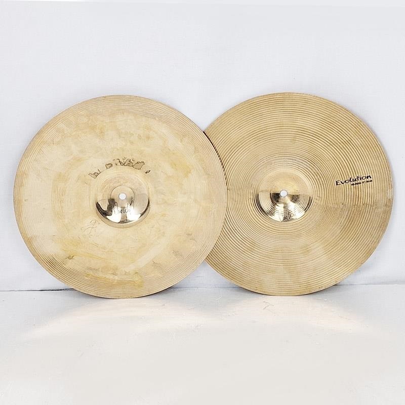 SABIAN HHX Evolution Hats 15 [HHX-15TEV-B/BEVH-B][Top:1022g/Bottom:1554g]【店頭展示特価品】 画像1