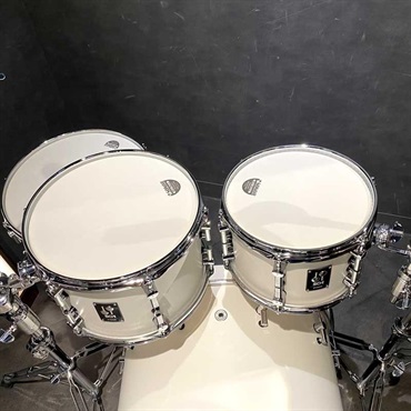 SONOR 【SONOR Winterキャンペーン対象品】（～2026/1/31）SQ1 Series 4pc Drum kit -Satin Pure White-[BD22，TT10，TT12，FT16] 画像2