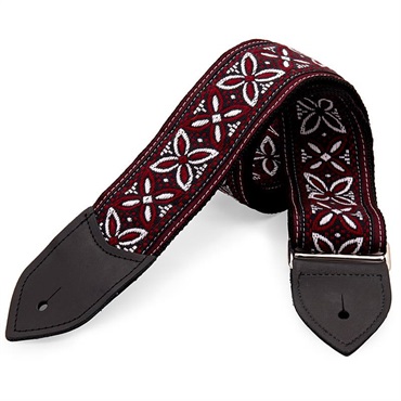 Jodi Head Straps 2.5 Brocade Slider Strap / HAROLD BURGUNDY （2.5 ブロケード織 スライダーストラップ / ハロルド・バーガンディ） 画像1