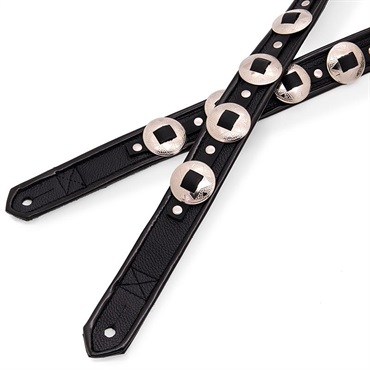 Jodi Head Straps M-Star Concho / Black & Black （エム・スター・コンチョ レザーストラップ） 画像3