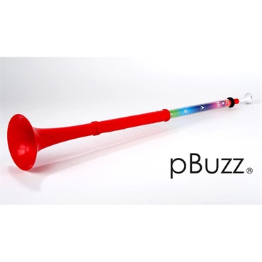 pBone music ピーボーンミュージック / pBuzz (PBUZZ1R) 【プラスチック製 C スライド式 入門楽器】 画像1
