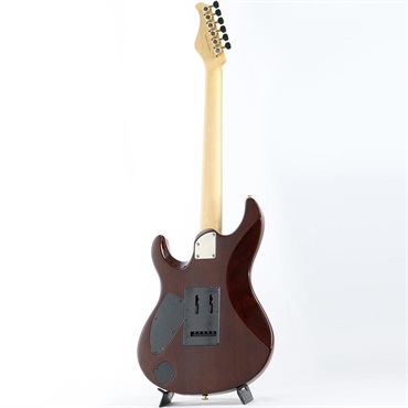 BLACK SMOKER FUTURA-S HH AAAA Flame Maple Top (Dark Brown Burst/Matching Head) 画像2