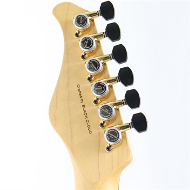 BLACK SMOKER FUTURA-S HH AAAA Flame Maple Top (Dark Brown Burst/Matching Head) 画像10