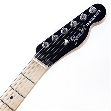 Fender USA Limited Edition Jack White Triplecaster Telecaster (Black/Maple) 画像8