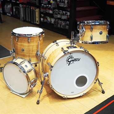 GRETSCH 【展示品特価！】GB-E404-FA [Gretsch Drums Limited Edition / Brooklyn Series Exotic Figured Ash 4pc Kit]【限定品/日本入荷1セットのみ】 画像1