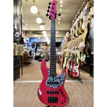Xotic XJ-1T 5st Magenta Metallic/H-Aged/ALD/R/MH/BK Parts 画像1