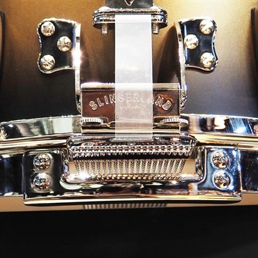 Slingerland Radio King Limited Edition Snare Drum 14×7 [Black & Gold Duco/SLLS0714SMK372-LTD]【店頭展示特価品】 画像6