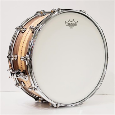 Pearl MCCW1465S/C #1008 [Music City Custom / Solid Walnut 14''×6.5'' - Quartersawn Sycamore Chevron with Ebony Borders] 画像5