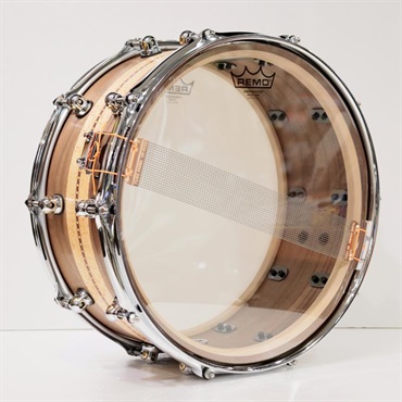 Pearl MCCW1465S/C #1008 [Music City Custom / Solid Walnut 14''×6.5'' - Quartersawn Sycamore Chevron with Ebony Borders] 画像6