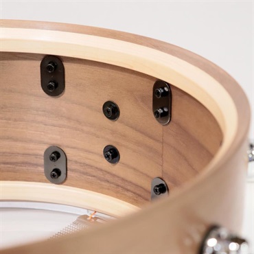 Pearl MCCW1465S/C #1008 [Music City Custom / Solid Walnut 14''×6.5'' - Quartersawn Sycamore Chevron with Ebony Borders] 画像8