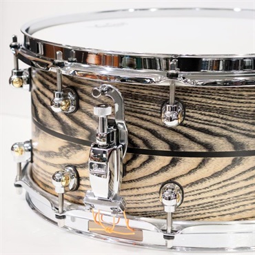 Pearl MCCA1465S/C #1010 [Music City Custom / Solid Ash 14''×6.5'' - Two Tone Ash w/Ebony Inlay] 画像2