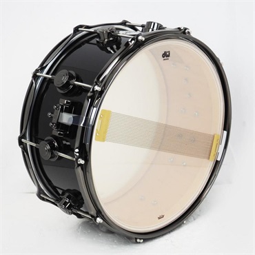 dw DR546514SSN302 [Collector's Hybrid Shell PurpleCore Maple Snare Drum 14×6.5 / Piano Black / Black Nickel Hardware] 画像4