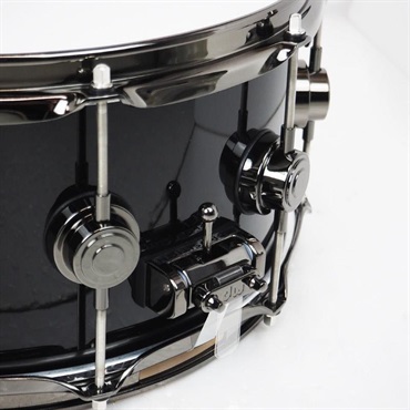 dw DR546514SSN302 [Collector's Hybrid Shell PurpleCore Maple Snare Drum 14×6.5 / Piano Black / Black Nickel Hardware] 画像6