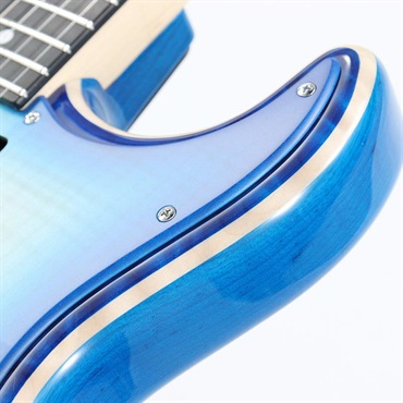 T’s Guitars Ikebe 50th Anniversary ST-22 Selected 5A Quilted Maple Top (Trans Blue Burst) [SN.033310] 画像5