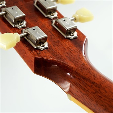 Gibson USED 中古 Custom Shop 1957 Les Paul Gold Top Reissue VOS Neck Repair Double Gold Faded Cherry Back [SN. 731682] 画像9