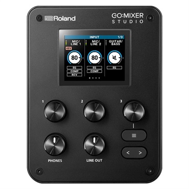 Roland 【新楽器応援セール】GO:MIXER STUDIO AUDIO MIXER (ローランド)(オーディオインターフェース)(24bit192kHz)(12in 6out)(DSP搭載)(USB-C搭載) 画像1