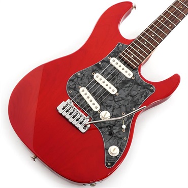 FUJIGEN USED 中古 EXPERT OS EOS-AL-R Front PU Seymour Duncan ANTIQUITY II Surfer Strat Modified (Trans Red) [SN. D090425] 画像5