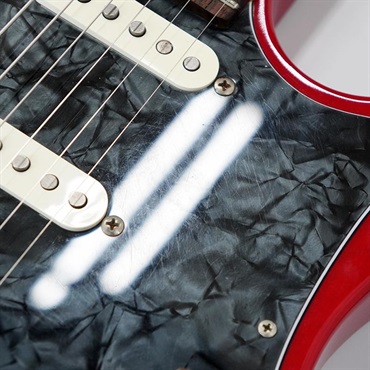 FUJIGEN USED 中古 EXPERT OS EOS-AL-R Front PU Seymour Duncan ANTIQUITY II Surfer Strat Modified (Trans Red) [SN. D090425] 画像6