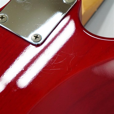 FUJIGEN USED 中古 EXPERT OS EOS-AL-R Front PU Seymour Duncan ANTIQUITY II Surfer Strat Modified (Trans Red) [SN. D090425] 画像9