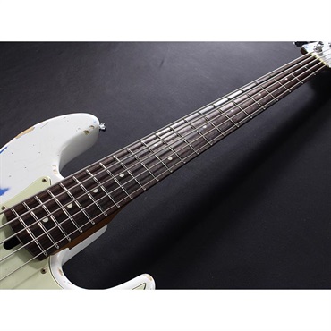 Xotic XJ-1T 5st (Olympic White over Lake Pracid Blue-MH/ALD/Roasted Neck-R/) [Lacquer Heavy Aged] 画像5
