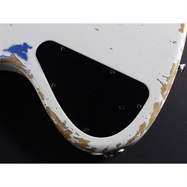 Xotic XJ-1T 5st (Olympic White over Lake Pracid Blue-MH/ALD/Roasted Neck-R/) [Lacquer Heavy Aged] 画像10