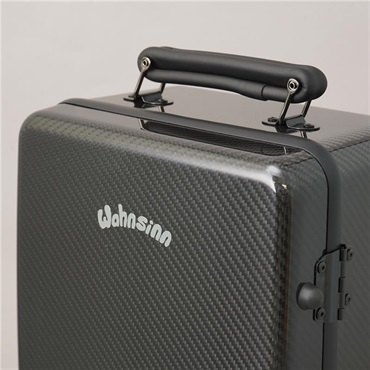 Wahnsinn Case ワンジンケース / 3K NATURAL CARBON Series (Glossy Black / Black) トリプル トランペット用 ケース 画像4