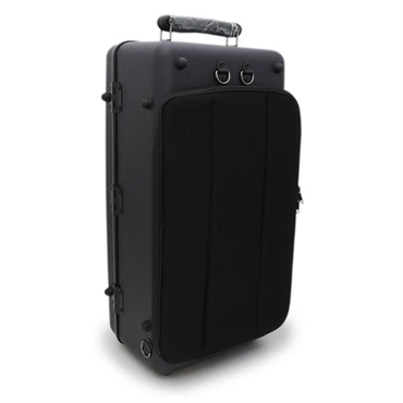 Wahnsinn Case ワンジンケース / 3K NATURAL CARBON Series (Matte Dark Purple / Black) トリプル トランペット用 ケース 画像1