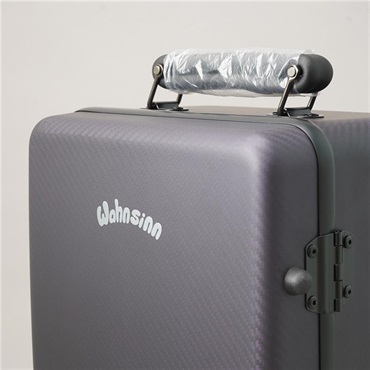 Wahnsinn Case ワンジンケース / 3K NATURAL CARBON Series (Matte Dark Purple / Black) トリプル トランペット用 ケース 画像4