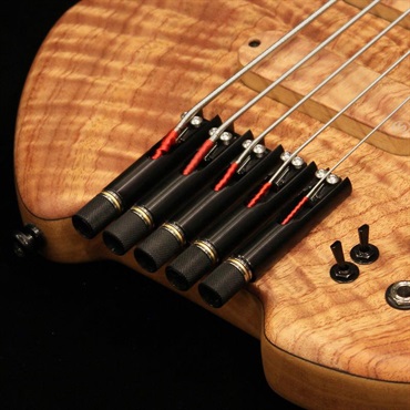 S.Martyn Custom Basses Blaze Single Cut 5st / 30 (Curly Cedro Top) 画像8