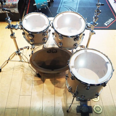 dw Collector's Pure Maple 4pc Drum Kit [BD22，FT16，TT12&10 / Natural Satin Oil]【タムクランプ×2付属】 画像7